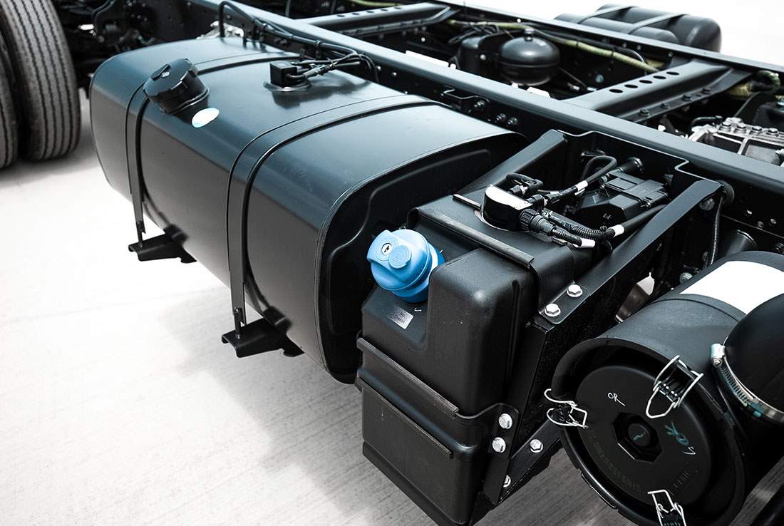 Motor Fuso 1017, 4 cilindros y 16 válvulas