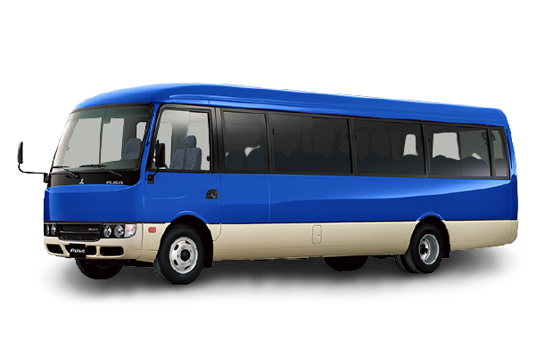 Bus Rosa Fuso, color azul