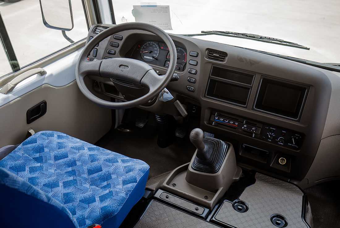 Cabina de conductor individual bus rosa